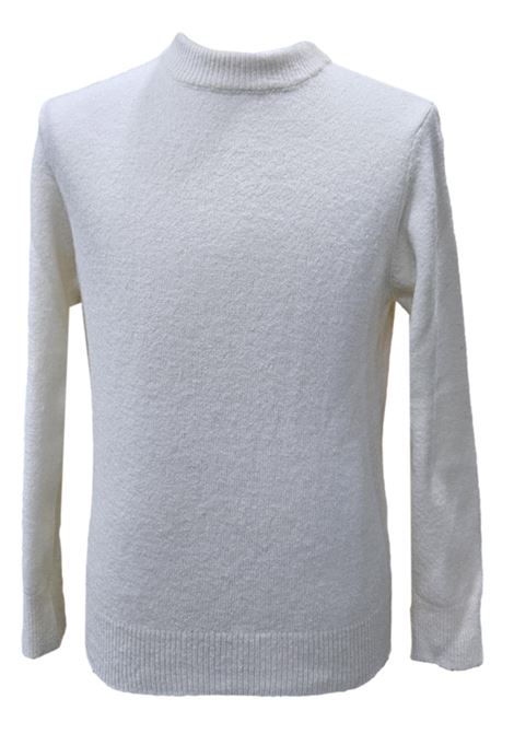 Mohair wool blend slim crewneck sweater MANUEL RITZ | sweaters | 3332M518 22386602
